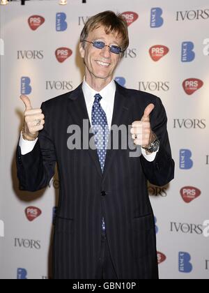 The 54th Ivor Novello Awards - London. Robin Gibb arriving at the 54th Ivor Novello Awards at the Grosvenor House, Park Lane London. Stock Photo