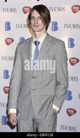 The 54th Ivor Novello Awards - London. Nick Hemming arriving at the 54th Ivor Novello Awards at the Grosvenor House, Park Lane London W1K 7TN Stock Photo