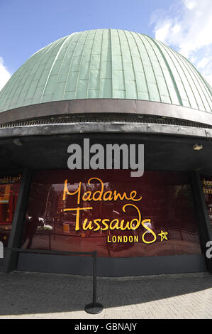 General view of the Madame Tussaud's waxwork museum in London. Stock Photo