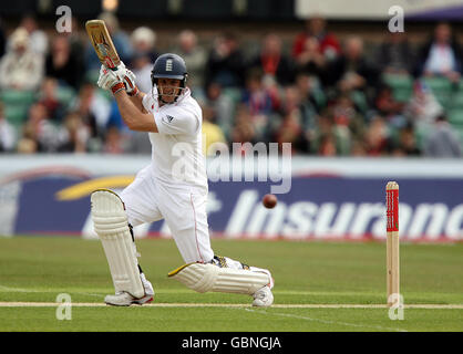 Cricket - Second npower Test Match - Day One - England v West Indies - Riverside Stock Photo