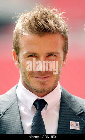 England's David Beckham during the launch England's 2018 and 2022