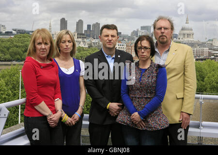 Father brian mccann and mother pauline mccann hi-res stock