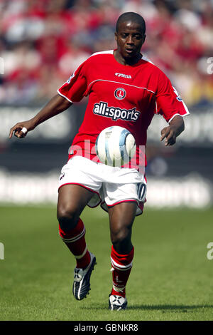 Soccer - FA Barclays Premiership - Charlton Athletic v Portsmouth. Kevin Lisbie, Charlton Athletic Stock Photo