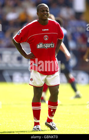 Soccer - FA Barclays Premiership - Charlton Athletic v Portsmouth. Kevin Lisbie, Charlton Athletic Stock Photo