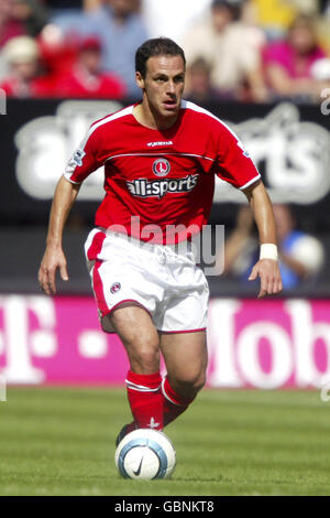 Soccer - FA Barclays Premiership - Charlton Athletic v Portsmouth. Radostin Kishishev, Charlton Athletic Stock Photo