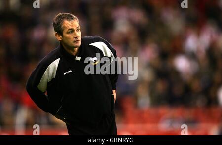 Soccer - Coca-Cola Football League Championship - Stoke City v Derby County Stock Photo