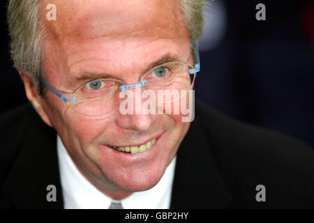 Soccer - International Friendly - England v Ukraine. Sven Goran Eriksson, England head coach Stock Photo