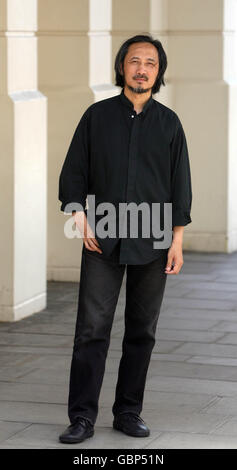 Ma Jian, the acclaimed author of 'Beijing Coma' in London. Stock Photo