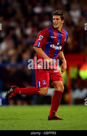 Soccer - FA Barclays Premiership - Crystal Palace v Chelsea. Mark Hudson, Crystal Palace Stock Photo