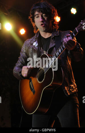 Los Angeles, CA, USA. 6th July, 2016.  Tom Higgenson, Plain White T's. Citi's presentation of The Grove's 2016 Summer Concert Series held at The Park at The Grove. Photo Credit: Birdie Thompson/AdMedia Credit:  Birdie Thompson/AdMedia/ZUMA Wire/Alamy Live News Stock Photo