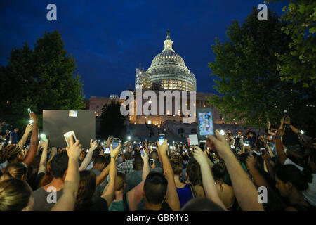 Protest Rally Demonstration At U S Capitol Building Washington DC ...