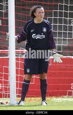 Soccer - FA Nationwide Women's Premier League - Charlton Athletic v Liverpool. Nicky Davies, Liverpool goalkeeper Stock Photo