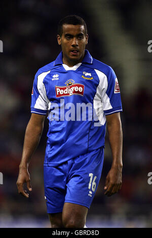 Soccer - Coca-Cola Football League Championship - Stoke City v Derby County. Tom Huddlestone, Derby County Stock Photo