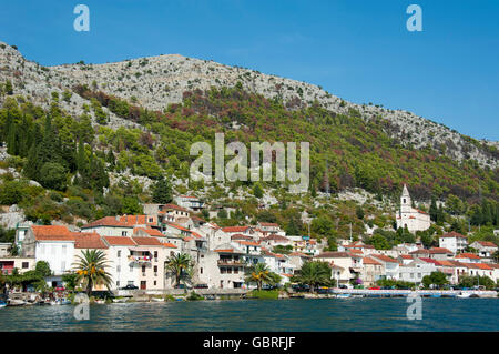 Neretva River at Komin, Dubrovnik-Neretva County, Croatia Stock Photo ...