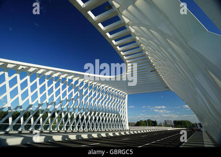 Beijing Changping Shenhua Bridge Stock Photo