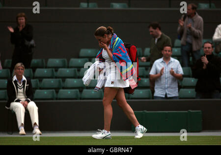 Tennis - 2009 Wimbledon Championships - Day One - The All England Lawn Tennis and Croquet Club Stock Photo