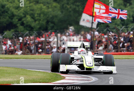 Motor Racing - Formula One World Championship - British Grand Prix - Race - Silverstone Stock Photo