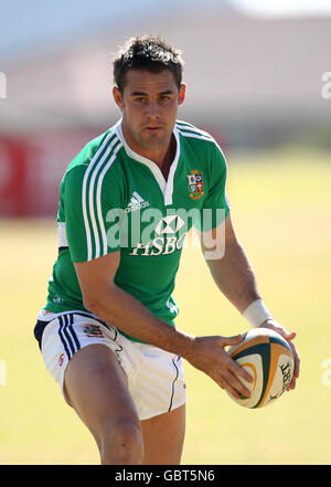 Rugby Union - British and Irish Lions Weights Training Session - St David's School Stock Photo