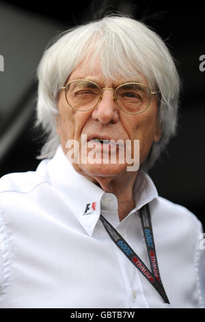 Formula One Motor Racing - Monaco Grand Prix - Race - Circuit de Monaco. Bernie Ecclestone, President and CEO of Formula One Stock Photo