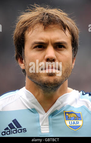 Rugby Union - The Standard Bank Cup - Argentina v England - Old Trafford Stock Photo