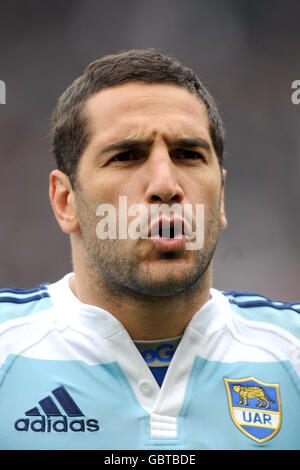 Rugby Union - The Standard Bank Cup - Argentina v England - Old Trafford Stock Photo