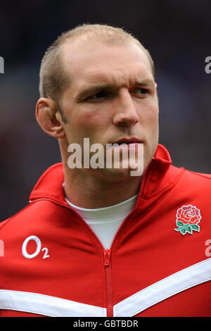 Rugby Union - The Standard Bank Cup - Argentina v England - Old Trafford Stock Photo