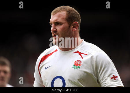 Rugby Union - The Standard Bank Cup - Argentina v England - Old Trafford Stock Photo