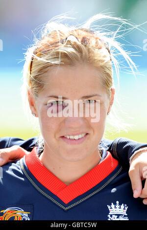 Cricket - ICC Women's World Twenty20 Cup 2009 - England v Pakistan - Taunton. Katherine Brunt, England Stock Photo