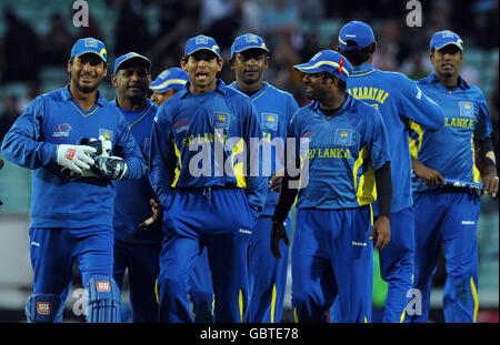 Cricket - ICC World Twenty20 Cup 2009 - Semi Final - Sri Lanka v West Indies - the Oval Stock Photo
