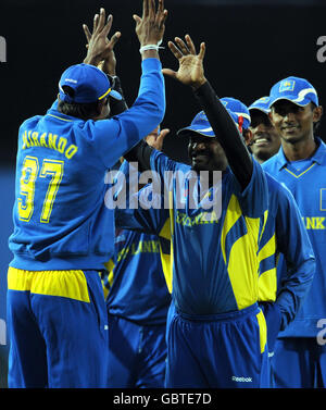 Cricket - ICC World Twenty20 Cup 2009 - Semi Final - Sri Lanka v West Indies - the Oval Stock Photo