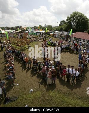 Glastonbury Festival 2009 - Day Two Stock Photo