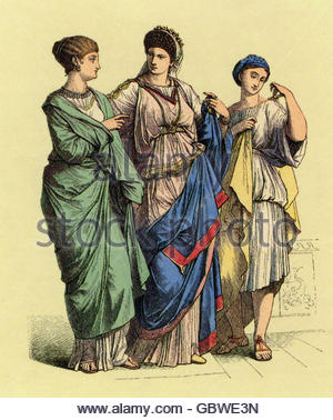 Ancient roman noble women Stock Photo - Alamy