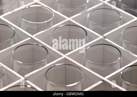 Wineglasses for sale Stock Photo
