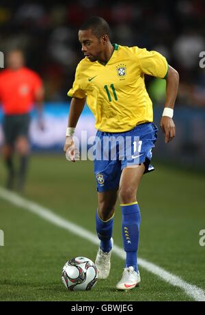 Soccer - 2009 FIFA Confederations Cup - Final - USA v Brazil - Ellis Park. Robinho, Brazil Stock Photo