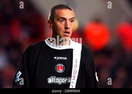 Soccer - FA Barclays Premiership - Charlton Athletic v Newcastle United. Charlton Athletic's goalkeeper Dean Kiely Stock Photo