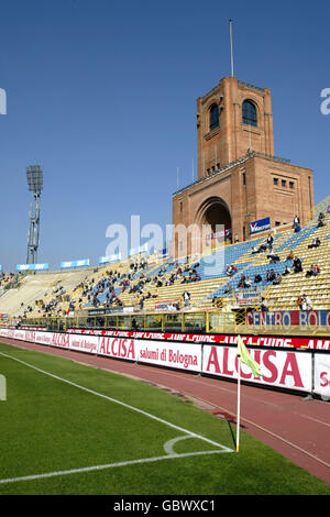 Soccer - Italian Serie A - Bologna v Atalanta. A general view of the Stadio Renato Dall'ara, home of Bologna Stock Photo