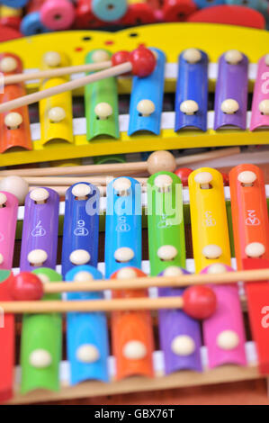 Xylophone. Childish musical instrument. . Barcelona, Catalonia, Spain ...