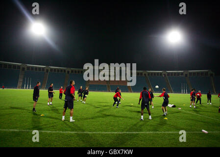 Soccer - FIFA World Cup 2006 Qualifier - Group Six - England Training in Baku, Azerbaijan Stock Photo