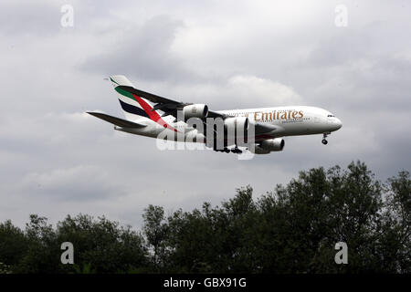 General Stock - Airplanes - Heathrow Airport Stock Photo