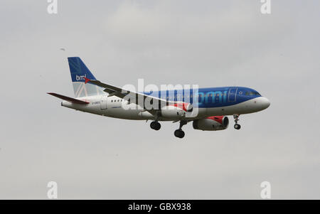 General Stock - Airplanes - Heathrow Airport Stock Photo