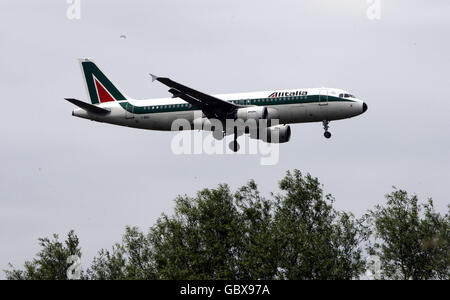 General Stock - Airplanes - Heathrow Airport Stock Photo