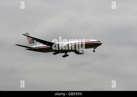 General Stock - Airplanes - Heathrow Airport Stock Photo