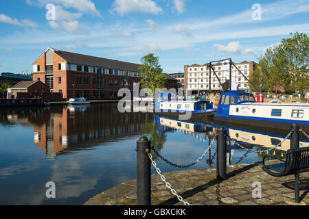 Victoria Quays, Sheffield, Yorkshire, England Stock Photo