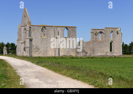 Abbey of La Flotte-en-Ré in France Stock Photo