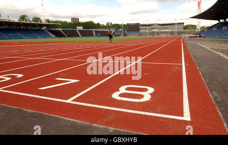 Athletics - Crystal Palace Athletics Stadium - General Views. General view of Crystal Palace Athletics Stadium Stock Photo