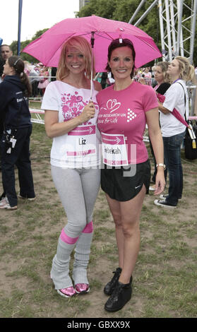 Cancer Research UK Race For Life - London Stock Photo