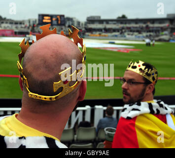 Cricket fans in fancy dress during Day Three of the Third npower Ashes Test Match at Edgbaston, Birmingham. PRESS ASSOCIATION Photo. Picture date: Saturday August 1, 2009. Photo credit should read: Rui Vieira/PA Wire Stock Photo