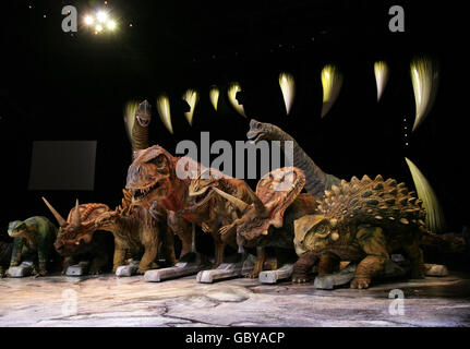 Walking With Dinosaurs - London Stock Photo