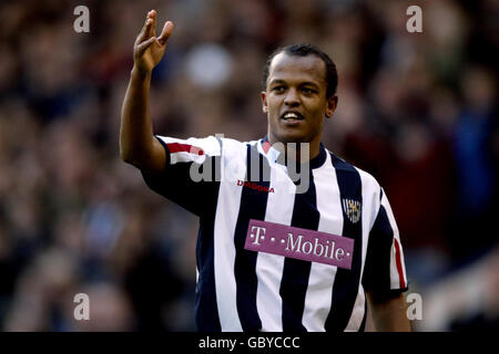Soccer - FA Barclays Premiership - West Bromwich Albion v Middlesbrough. Robert Earnshaw, West Bromwich Albion Stock Photo