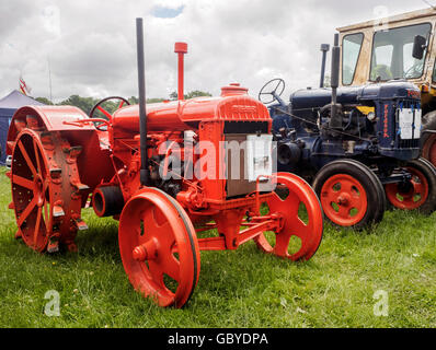 Fordson Model N tractor manufactured from 1927 and important to agricultural production in the UK during WW2. Stock Photo